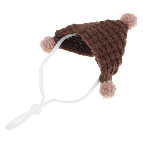 JOINPAYA Meerschweinchenhut Hamsterzubehör Mini-hamsterhüte Kleines Tier Weihnachtskostüm Kleine Gestrickte Meerschweinchenmütze Mini-mütze Für Kleine Tiere Garn Light Brown JOINPAYA Meerschweinchenhut Hamsterzubehör Mini-hamsterhüte Kleines Tier Weihnachtskostüm Kleine Gestrickte Meerschweinchenmütze Mini-mütze Für Kleine Tiere Garn Light Brown von JOINPAYA