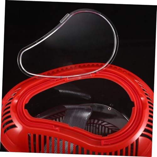 JOINPAYA Tragbares Aquarium Reptilienbox Aus Kunststoff Fischtransportbehälter Mit Griff Kleines Aquarium Für Bartagamen Schlangen Schildkrötenhabitat Mit Belüftungslöchern JOINPAYA Tragbares Aquarium Reptilienbox Aus Kunststoff Fischtransportbehälter Mit Griff Kleines Aquarium Für Bartagamen Schlangen Schildkrötenhabitat Mit Belüftungslöchern von JOINPAYA