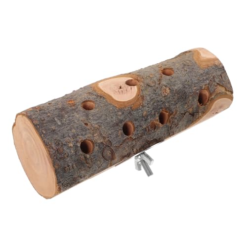 JOINPAYA Holzperch Für Vögel Natürliche Kletterstange Für Käfige Sicherer Und Bequemer Stand Für Papageien Und Nymphensittiche Fördert Und Zahngesundheit Leicht Zu Reinigen von JOINPAYA