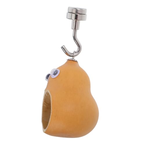 JOINPAYA Natürliches Kürbissprungspinnen -versteck Sprungspinnen -versteck Magnetisch Mini -reptilienhöhle Verstecken Sie Sich Für Schildkröte Sprungspinnenmagnet Khaki Rostfreier Stahl von JOINPAYA