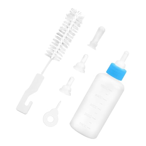 JOINPAYA PET-Flasche Welpen-Nippel-Feeder Haustier-Silikonflasche Welpenflaschen zum Stillen Kätzchenflaschen Milchspender für Katzen Pflegebedarf für Hunde Kieselgel Blue JOINPAYA PET-Flasche Welpen-Nippel-Feeder Haustier-Silikonflasche Welpenflaschen zum Stillen Kätzchenflaschen Milchspender für Katzen Pflegebedarf für Hunde Kieselgel Blue von JOINPAYA