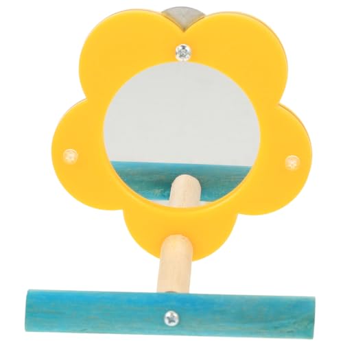 JOINPAYA Parrot Mirror Spielzeug Für Vögel Interaktives Training Mit Spiegel Dekoration Und Beschäftigung Für Wellensittiche Und Papageien JOINPAYA Parrot Mirror Spielzeug Für Vögel Interaktives Training Mit Spiegel Dekoration Und Beschäftigung Für Wellensittiche Und Papageien von JOINPAYA