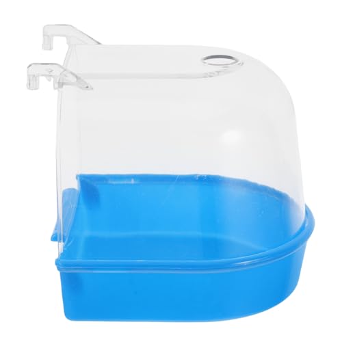 JOINPAYA Papageienbadewanne Hängende Duschschale von Vogelbadewanne Vogelbad für Vogelkäfig Vogeltränke für Sittichkäfige Vogeltränke für Käfigsittich Sichtweite Abs Blue JOINPAYA Papageienbadewanne Hängende Duschschale von Vogelbadewanne Vogelbad für Vogelkäfig Vogeltränke für Sittichkäfige Vogeltränke für Käfigsittich Sichtweite Abs Blue von JOINPAYA
