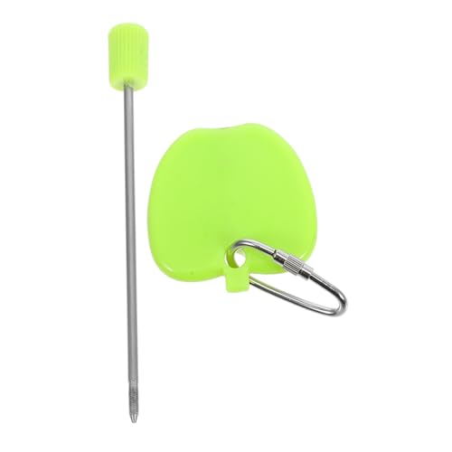 JOINPAYA Papageienfruchtgabel Hirse Halter Futterspender für Vogelhirse zur Vogelsuche Vogelnagelschneiden Barsch Vogelkäfig-Clips Kuchenprüfnadeln Abs Light Green von JOINPAYA