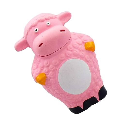 JOINPAYA Pet Hundespielzeug Molar Beißspielzeug Squeaky Latex Welpen Kauspielzeug Langlebig Beißfest Rosa Stehendes Schaf für Zahnpflege und Interaktives Spiel JOINPAYA Pet Hundespielzeug Molar Beißspielzeug Squeaky Latex Welpen Kauspielzeug Langlebig Beißfest Rosa Stehendes Schaf für Zahnpflege und Interaktives Spiel von JOINPAYA