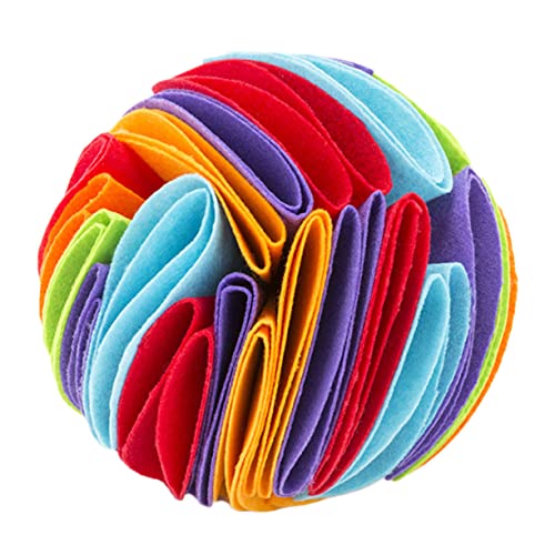 JOINPAYA Pet Sniffing Balls für Hunde Interaktives Futterspielzeug aus Freiem Material Fördert Langsames Essen Langeweile und Stress Geeignet für Kleine und Große Hunde JOINPAYA Pet Sniffing Balls für Hunde Interaktives Futterspielzeug aus Freiem Material Fördert Langsames Essen Langeweile und Stress Geeignet für Kleine und Große Hunde von JOINPAYA