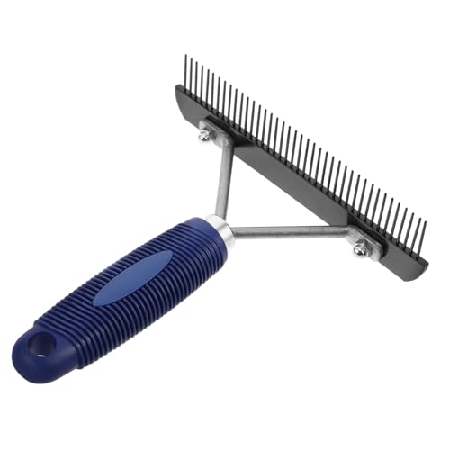 JOINPAYA Pferde Dematting Bürste Rake Kamm Unterwolle Scrubber Haustier Haarentfernung Werkzeug Ergonomischer Griff für und Effektives Grooming von und Anderen Tieren JOINPAYA Pferde Dematting Bürste Rake Kamm Unterwolle Scrubber Haustier Haarentfernung Werkzeug Ergonomischer Griff für und Effektives Grooming von und Anderen Tieren von JOINPAYA