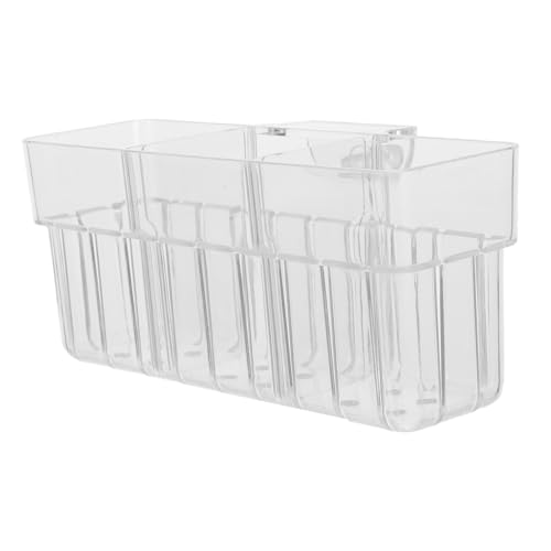 JOINPAYA Pflanzkorb Für Aquarien Hängender Aquarienpflanzenhalter Fischkorb Aus Kunststoff Blumentopf Für Aquarien Aquarienhalter Klarer Aquarienpflanzenhalter Fisch Zubehör Abs Transparent von JOINPAYA