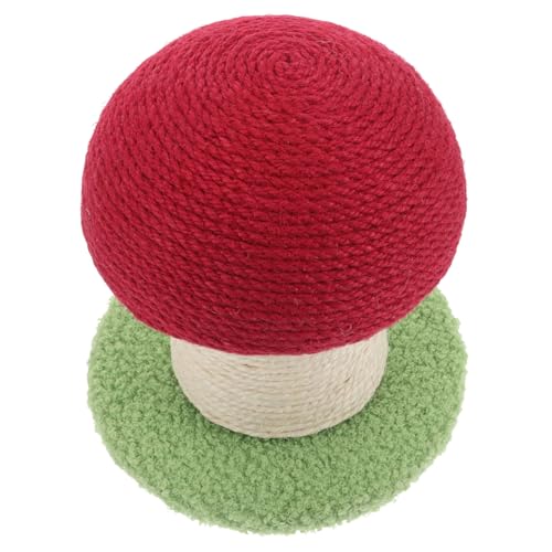 JOINPAYA Pilzförmiger Katzenkratzbaum aus Sisal Niedlicher Kratzstamm für Katzen Dekorativer Kratzposten Multifunktionales für Gesunde Kratzgewohnheiten Design JOINPAYA Pilzförmiger Katzenkratzbaum aus Sisal Niedlicher Kratzstamm für Katzen Dekorativer Kratzposten Multifunktionales für Gesunde Kratzgewohnheiten Design von JOINPAYA