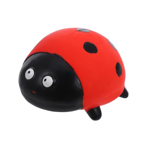 JOINPAYA Quietschendes Latex-hundespielzeug Für Welpen Und Kleine Hunde. Marienkäferspielzeug Zum Kauen, Geeignet Zum Zahnen Und Zum Interaktiven Spielen. Tolles Haustiergeschenk von JOINPAYA