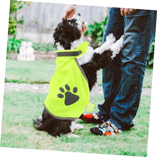 JOINPAYA Reflektierende Hundeweste für Kleine Hunde Atmungsaktive Sicherheitsweste mit Leuchtender Pfotenmuster Hochsichtbar für Outdoor Aktivitäten und Besseren Schutz bei Dämmerung und JOINPAYA Reflektierende Hundeweste für Kleine Hunde Atmungsaktive Sicherheitsweste mit Leuchtender Pfotenmuster Hochsichtbar für Outdoor Aktivitäten und Besseren Schutz bei Dämmerung und von JOINPAYA