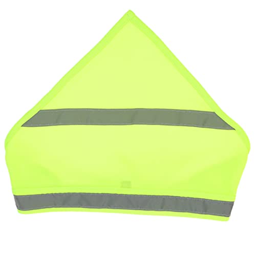 JOINPAYA Reflektierendes Hundehalsband Aus Polyester Waschbares Komfortables Halstuch Für Hunde in Leuchtendem Gelb Outdoor-aktivitäten Und Nachtsichtbarkeit von JOINPAYA
