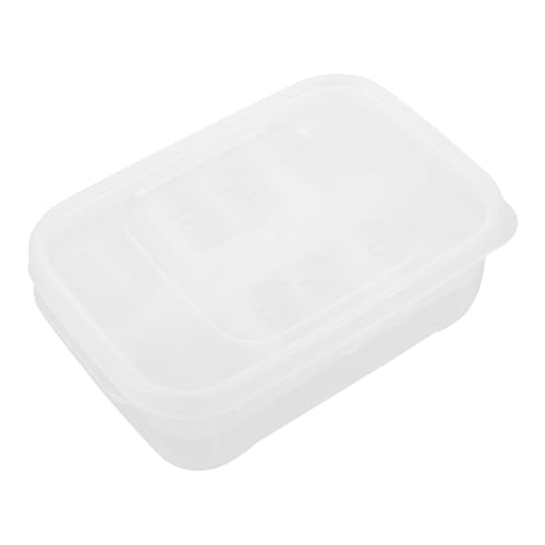 JOINPAYA Reptilien Brutkasten mit Fächern Praktische Inkubator Box für Schlangen Eidechsen und Geckos Transparentes Design für Eiablage und Aufzucht von JOINPAYA