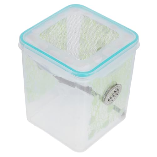 JOINPAYA Reptilien Futterbox Transparente Zuchtbox für Mantis Atmungsaktives Terrarium Kunststoff Terrarium für Reptilien und Insekten JOINPAYA Reptilien Futterbox Transparente Zuchtbox für Mantis Atmungsaktives Terrarium Kunststoff Terrarium für Reptilien und Insekten von JOINPAYA
