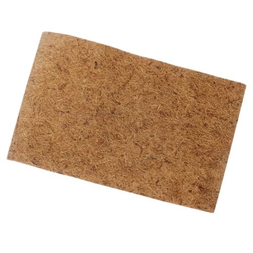 JOINPAYA Reptilien Kokosfasermatte Terrarien Teppich Naturfaser Bodengrund Pad für Schildkröten Echsen und Reptilien Terrarium Zubehör Langlebig Atmungsaktiv und Zuschneidbar von JOINPAYA