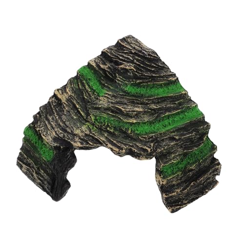 JOINPAYA Reptilien-versteck Aus Kunstharz, Schildkröten-unterschlupf Für Aquarien, Schildkröten, Reptilien, Kletterplattform, Versteck, Höhle, Schildkröten-lebensraum, Terrarium, von JOINPAYA