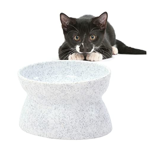 JOINPAYA Rutschfester Futternapf für Haustiere Dual Use Trink und Kapazität aus Material zu Reinigen für Katzen und Kleine Weiß JOINPAYA Rutschfester Futternapf für Haustiere Dual Use Trink und Kapazität aus Material zu Reinigen für Katzen und Kleine Weiß von JOINPAYA