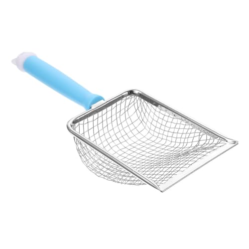 JOINPAYA Schaufel für Katzenstreu Scoop Wurf Katzenstreu mit Metallschaufel Streuschaufel für Katzen Abfallschaufel aus Metall streuschaufel Halter Rostfreier Stahl Sky-Blue JOINPAYA Schaufel für Katzenstreu Scoop Wurf Katzenstreu mit Metallschaufel Streuschaufel für Katzen Abfallschaufel aus Metall streuschaufel Halter Rostfreier Stahl Sky-Blue von JOINPAYA