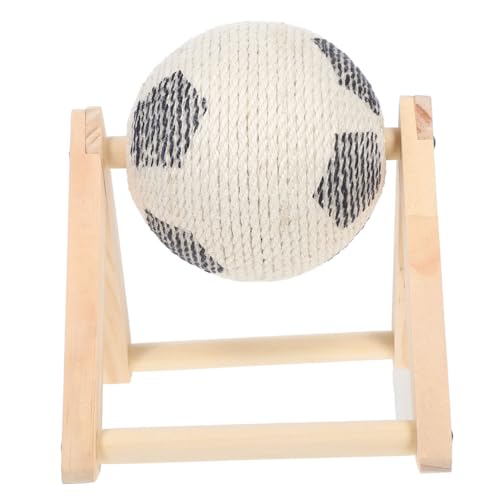 JOINPAYA Sisal Kratzball für Katzen mit Natürlicher Sisalstruktur Langlebiges Rundes Kratzspielzeug zur Krallenpflege für Kleine und Mittelgroße Katzen Geeignet Indoor JOINPAYA Sisal Kratzball für Katzen mit Natürlicher Sisalstruktur Langlebiges Rundes Kratzspielzeug zur Krallenpflege für Kleine und Mittelgroße Katzen Geeignet Indoor von JOINPAYA