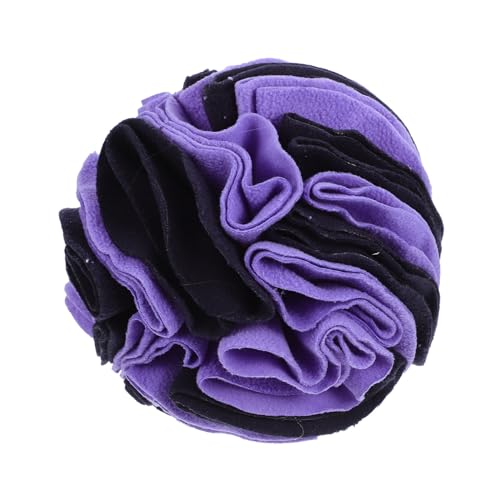JOINPAYA Sniff Training Ball für Hunde in Edlem Design Langlebiges aus Polar Fleece Waschbar Interaktives Schnüffelspielzeug zur Beschäftigung und Futterversteck für Welpen und von JOINPAYA
