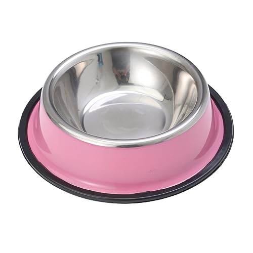 JOINPAYA Stainless Steel Non Slip Pet Bowl for Cats and Dogs Diameter Durable and for Food and Water for Home Use von JOINPAYA