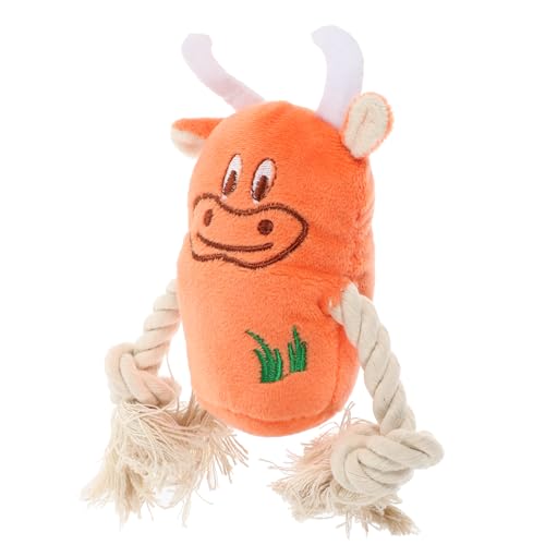 JOINPAYA Stimmproduzierende Plüschspielzeuge Hundespielzeuge Interaktive Kuh Hundequietschspielzeug Interaktives Hundespielzeug Hundekauspielzeug Hundebeißspielzeug Hundespielzeuge Süßes von JOINPAYA