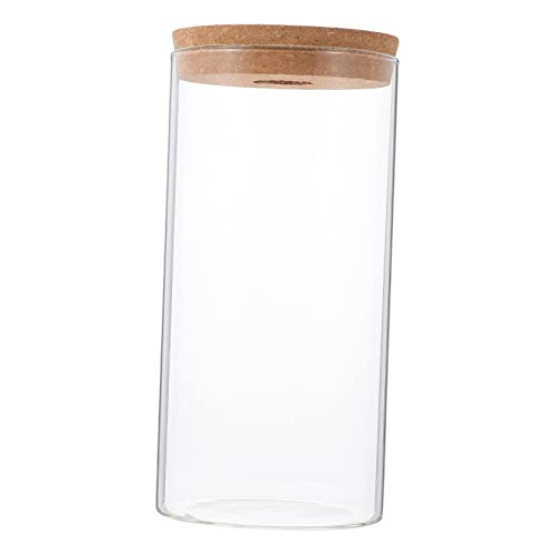 JOINPAYA Terrarium Behälter Hochwertige Borosilikat Pflanzenflasche Für DIY Landschaften Design Für Moos Pflanzen Zylinderform Ohne Licht Modell von JOINPAYA