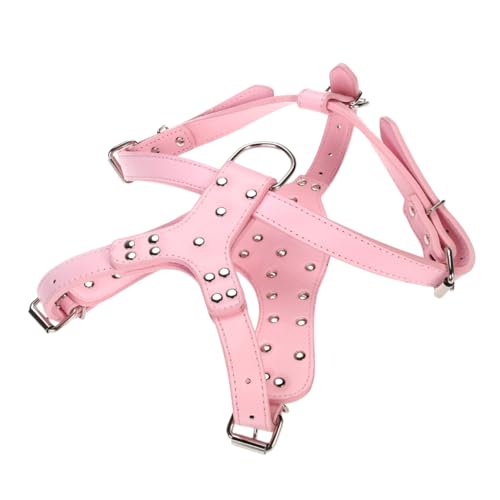 JOINPAYA Tierhalle Hundewelpenweste Hundekabelbaum Zum Gehen Welpenversorgung Outdoor -hundewestegurt Outdoor Hundegeschirr Gurt Im Freien Für Große Hunde Metall Rosa JOINPAYA Tierhalle Hundewelpenweste Hundekabelbaum Zum Gehen Welpenversorgung Outdoor -hundewestegurt Outdoor Hundegeschirr Gurt Im Freien Für Große Hunde Metall Rosa von JOINPAYA