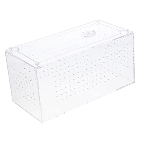 JOINPAYA Transparente Reptilienbox Fütterungsbox für Reptilien Schlangen und Spinnen Professioneller Schlangenkäfig mit Belüftung für Schildkröten und Skorpione Große JOINPAYA Transparente Reptilienbox Fütterungsbox für Reptilien Schlangen und Spinnen Professioneller Schlangenkäfig mit Belüftung für Schildkröten und Skorpione Große von JOINPAYA
