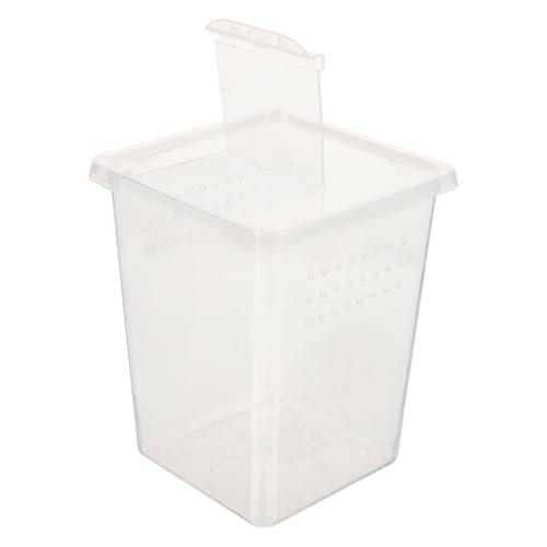 JOINPAYA Transparente Reptilienfutterbox Leichte Zuchtbox für Spinnen und Insekten Atmungsaktiv mit Stabilem für Terrarien und Heimtierhaltung von JOINPAYA