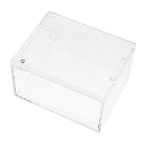 JOINPAYA Transparente Reptilzuchtbox aus Hochwertiges Terrarium für Reptilien und Insekten zu Reinigen mit Optimaler Lichtdurchlässigkeit für Haltung JOINPAYA Transparente Reptilzuchtbox aus Hochwertiges Terrarium für Reptilien und Insekten zu Reinigen mit Optimaler Lichtdurchlässigkeit für Haltung von JOINPAYA