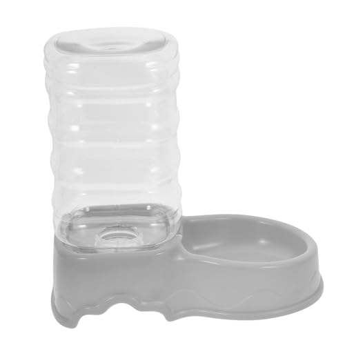 JOINPAYA Trinkbrunnen für Haustiere Flasche Dual Trinkwasserspender Tülle groß Automatischer Futternapf für Katzen Futternapf für Hunde Futterautomat für Hunde Plastik Grey JOINPAYA Trinkbrunnen für Haustiere Flasche Dual Trinkwasserspender Tülle groß Automatischer Futternapf für Katzen Futternapf für Hunde Futterautomat für Hunde Plastik Grey von JOINPAYA