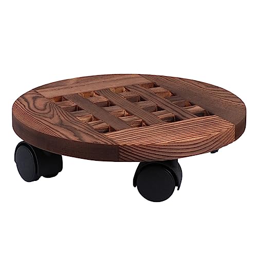 JOINPAYA Universelles Rad-blumentopftablett Pflanzenständer Im Freien Blumentopf Mit Rad Anlage Innenpflanzenständer Bewegliches Blumentopftablett Drinnen Pflanzrollenwagen Holz JOINPAYA Universelles Rad-blumentopftablett Pflanzenständer Im Freien Blumentopf Mit Rad Anlage Innenpflanzenständer Bewegliches Blumentopftablett Drinnen Pflanzrollenwagen Holz von JOINPAYA