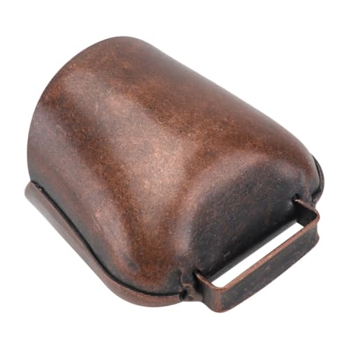 JOINPAYA Verdickte Rinder- und Schafglocken Macher Hersteller Vieh klein Haustiere Pferdeglocke Bärenglocken zum Wandern Glocken für Hundehalsbänder Hundeglocke Eisen Coffee von JOINPAYA