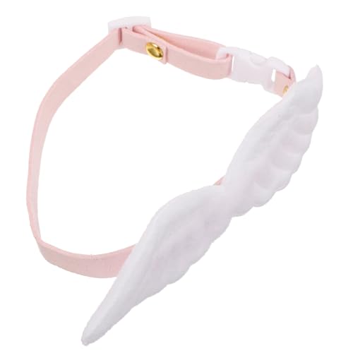 JOINPAYA Verstellbares Haustierhalsband mit Flügel Zubehör für Hunde und Katzen für und Feiern Weiß JOINPAYA Verstellbares Haustierhalsband mit Flügel Zubehör für Hunde und Katzen für und Feiern Weiß von JOINPAYA