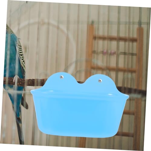 JOINPAYA Vogelbadewanne zum Aufhängen Multifunktionale Parrot Tub mit Futter und Badebereich Stabiler Ovaler Kleinvogel Bade und Futternapf für Kanarienvögel Wellensittiche Papageien JOINPAYA Vogelbadewanne zum Aufhängen Multifunktionale Parrot Tub mit Futter und Badebereich Stabiler Ovaler Kleinvogel Bade und Futternapf für Kanarienvögel Wellensittiche Papageien von JOINPAYA