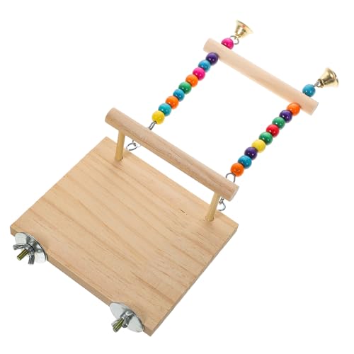 JOINPAYA Vogelkäfig Schaukelspielzeug für Sittiche Natürliche Holzperch für Papageien Interaktives Trainingsspielzeug und Langlebig für und Bewegung JOINPAYA Vogelkäfig Schaukelspielzeug für Sittiche Natürliche Holzperch für Papageien Interaktives Trainingsspielzeug und Langlebig für und Bewegung von JOINPAYA