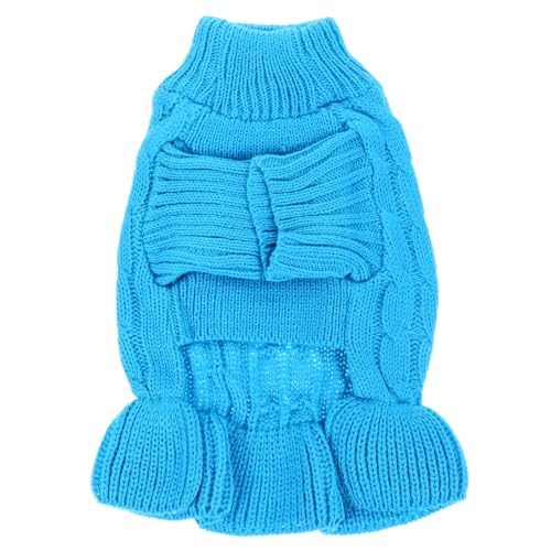 JOINPAYA Warmer Haustier Pullover mit Hohem Kragen Atmungsaktiv und Komfortabel für Kleine Hunde Einfach Auszuziehen Hautfreundlich Langlebig für Kalte Wintertage JOINPAYA Warmer Haustier Pullover mit Hohem Kragen Atmungsaktiv und Komfortabel für Kleine Hunde Einfach Auszuziehen Hautfreundlich Langlebig für Kalte Wintertage von JOINPAYA