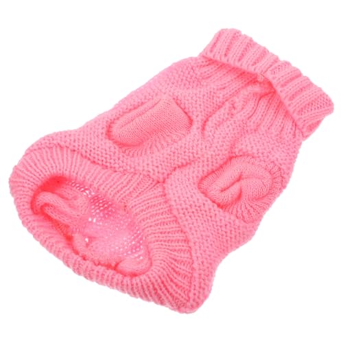 JOINPAYA Warmer Rollkragen Hundepullover für Kleine Hunde Elastischer Weicher Strickpullover aus Wollgarn Bequem Leicht Anzuziehen für Alltag Party Fotoshooting Dekorative Haustierkleidung JOINPAYA Warmer Rollkragen Hundepullover für Kleine Hunde Elastischer Weicher Strickpullover aus Wollgarn Bequem Leicht Anzuziehen für Alltag Party Fotoshooting Dekorative Haustierkleidung von JOINPAYA