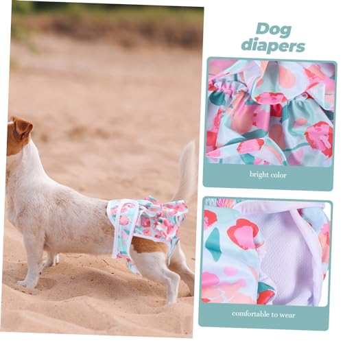 JOINPAYA Waschbare Xs für Hündinnen Wiederverwendbare Saugfähige Hundehöschen Bequeme Stylische Schutzhose für Läufigkeit Inkontinenz und Genesung Umweltfreundlich mit Praktischem von JOINPAYA