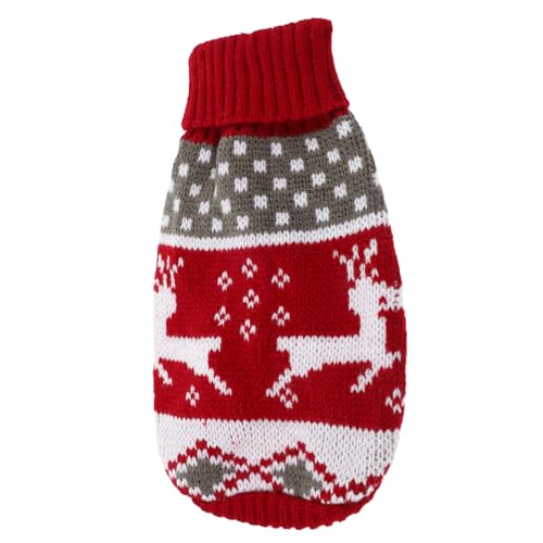 JOINPAYA Weihnachts Hundepullover Für Kleine Und Mittelgroße Warmer Und Winddichter Sweater Aus Weichem Material Haustiere Knuffiges Design von JOINPAYA