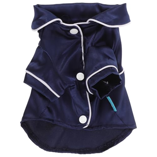 JOINPAYA Welpen Pyjama für Kleine aus Baumwolle Bequemer Romper für Haustiere für Schlafen und Besondere Anlässe Dunklem JOINPAYA Welpen Pyjama für Kleine aus Baumwolle Bequemer Romper für Haustiere für Schlafen und Besondere Anlässe Dunklem von JOINPAYA
