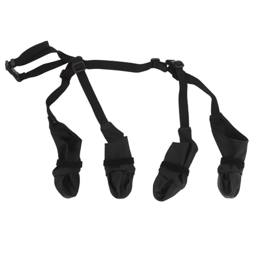 JOINPAYA rutschfeste Hundestiefel für Outdoor Aktivitäten wasserdichte Schuhe mit Verstellbarem Riemen für Kleine und Mittelgroße Atmungsaktiv Sicher bei Winterwetter JOINPAYA rutschfeste Hundestiefel für Outdoor Aktivitäten wasserdichte Schuhe mit Verstellbarem Riemen für Kleine und Mittelgroße Atmungsaktiv Sicher bei Winterwetter von JOINPAYA