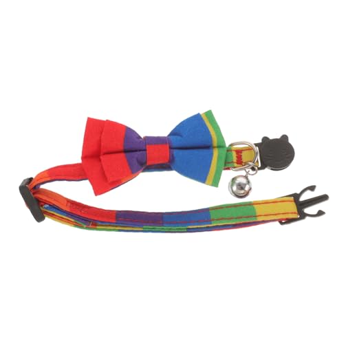 JOINPAYA verstellbares Katzenhalsband Haustier Kragen für Hunde einstellbar für kleine Hunde Dickes Hundehalsband Kätzchenhalsband Stoff Colorful JOINPAYA verstellbares Katzenhalsband Haustier Kragen für Hunde einstellbar für kleine Hunde Dickes Hundehalsband Kätzchenhalsband Stoff Colorful von JOINPAYA
