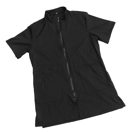 JOINPAYA wasserdichte Haustierpflege Kleidung Schürze für Tierfriseure Pflegeuniform für Katzen und Hunde XL für Tierhandlungen und Zuhause Schwarz von JOINPAYA