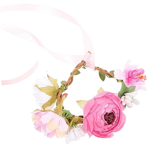 Simulation Blumenkragen für Katzen Atmungsaktives Kätzchenhalsband mit Blumigem Design Komfortabel für Festliche Anlässe für Kleine Simulation Blumenkragen für Katzen Atmungsaktives Kätzchenhalsband mit Blumigem Design Komfortabel für Festliche Anlässe für Kleine von JOINPAYA
