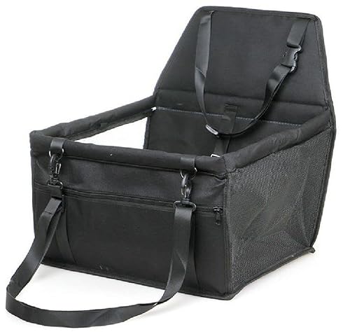 Tiertransporttasche faltbar für kleine Hunde und große Katzen, platzsparend in schwarz von JOKA International
