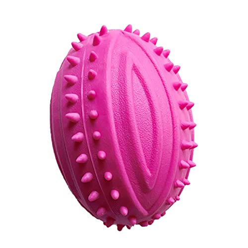 Haustier-Rugbybälle, Bissfestes Zähneknirschen, TPR-Material, Interaktives Kauspielzeug für Hunde, Angstlinderung, Langlebiges Hunde-Rugbyball-Spielzeug für Kleine, Mittelgroße und Große Welpen Haustier-Rugbybälle, Bissfestes Zähneknirschen, TPR-Material, Interaktives Kauspielzeug für Hunde, Angstlinderung, Langlebiges Hunde-Rugbyball-Spielzeug für Kleine, Mittelgroße und Große Welpen von JOROBURO