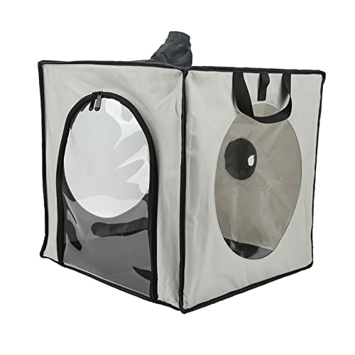 Haustier-Trockenbox, Nylon-Oxford-Stoff, Mesh-Design, Zusammenklappbarer Haustier-Trocknerkäfig, Sauberer Pflegehaus-Trocknerkäfig, Haustier-Trockenraum für Welpen, Camping, Haustier-Trockenbox, Nylon-Oxford-Stoff, Mesh-Design, Zusammenklappbarer Haustier-Trocknerkäfig, Sauberer Pflegehaus-Trocknerkäfig, Haustier-Trockenraum für Welpen, Camping, von JOROBURO