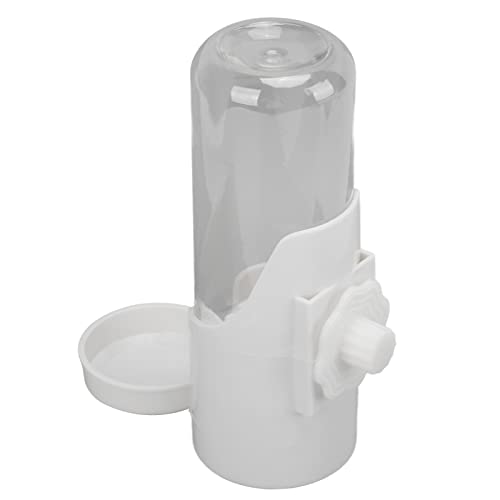 JOROBURO 450 Ml Hunde-Wasserspender, Auslaufsichere Hängende Automatische Haustier-Wasserflasche, Tragbare Käfige, Verwenden Schwerkraft, kein Tropf, Automatisches (weißes Trinkwasser) von JOROBURO